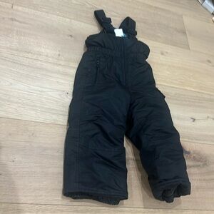 Pulse snow overall bibs pants 2T black
